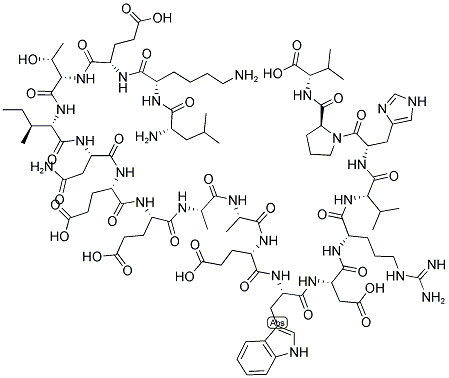 GAG P24 CA (69-86) Struktur