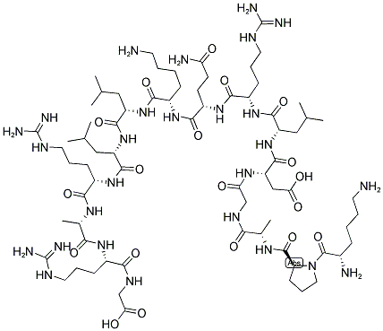 LYS-PRO-ALA-GLY-ASP-LEU-ARG-GLN-LYS-LEU-LEU-ARG-ALA-ARG-GLY Struktur