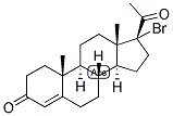 17-BROMOPROGESTERONE Struktur