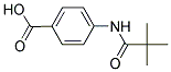 4-(2,2-DIMETHYL-PROPIONYLAMINO)-BENZOIC ACID Struktur