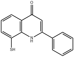 2-PHENYL-8-SULFANYL-4(1H)-QUINOLINONE Struktur