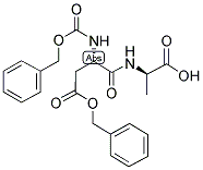 Z-ASP(OBZL)-D-ALA-OH Struktur