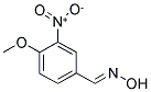 4-METHOXY-3-NITROBENZALDEHYDE OXIME Struktur