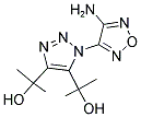 2-[1-(4-AMINO-1,2,5-OXADIAZOL-3-YL)-4-(1-HYDROXY-1-METHYLETHYL)-1H-1,2,3-TRIAZOL-5-YL]-2-PROPANOL Struktur