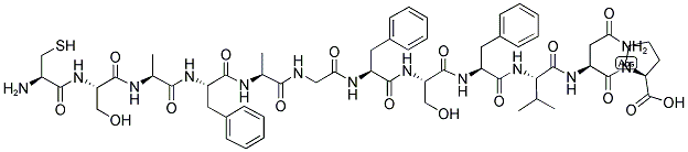 ANTI-PROTEIN KINASE C-DELTA CONTROL PEPTIDE Struktur