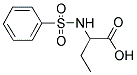 2-BENZENESULFONYLAMINO-BUTYRIC ACID Struktur