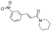 1-[(2E)-3-(3-NITROPHENYL)PROP-2-ENOYL]PIPERIDINE Struktur