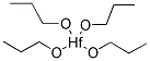 HAFNIUM N-PROPOXIDE Struktur