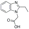 (2-ETHYL-1H-BENZIMIDAZOL-1-YL)ACETIC ACID Struktur