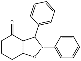 2,3-DIPHENYLHEXAHYDRO-1,2-BENZISOXAZOL-4(2H)-ONE Struktur