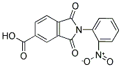 2-(2-NITROPHENYL)-1,3-DIOXOISOINDOLINE-5-CARBOXYLIC ACID Struktur