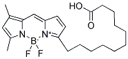 4,4-DIFLUORO-5,7-DIMETHYL-4-BORA-3A,4A-DIAZA-S-INDACENE-3-UNDECANOIC ACID Struktur