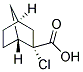 2-CHLOROBICYCLO[2.2.1]HEPTANE-2-CARBOXYLIC ACID Struktur