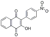 2-HYDROXY-3-(4-NITROPHENYL)NAPHTHOQUINONE Struktur