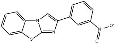 2-(3-NITROPHENYL)IMIDAZO[2,1-B][1,3]BENZOTHIAZOLE Struktur