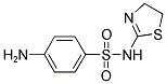 4-AMINO-N-(4,5-DIHYDRO-THIAZOL-2-YL)-BENZENESULFONAMIDE Struktur