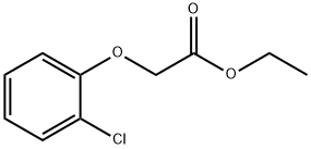 (2-CHLORO-PHENOXY)-ACETIC ACID ETHYL ESTER Struktur