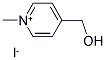 4-(HYDROXYMETHYL)-1-METHYLPYRIDINIUM IODIDE Struktur