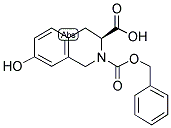 N-ALPHA-CARBOBENZOXY-7-HYDROXY-L-1,2,3,4-TETRAHYDROISOQUINOLINE-3-CARBOXYLIC ACID Struktur