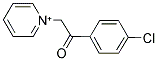 1-[2-(4-CHLOROPHENYL)-2-OXOETHYL]PYRIDINIUM Struktur