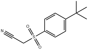 2-((4-(TERT-BUTYL)PHENYL)SULFONYL)ACETONITRILE Struktur