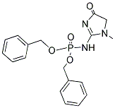 DIBENZYLOXYPHOSPHOCREATININE Struktur