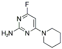 2-AMINO-4-PIPERIDINO-6-FLUOROPYRIMIDINE Struktur