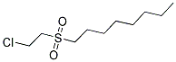 2-CHLOROETHYL-N-OCTYLSULPHONE Struktur