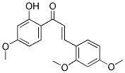 2'-HYDROXY-2,4,4'-TRIMETHOXYCHALCONE Struktur