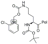 BOC-ORN(Z)-PAM RESIN Struktur