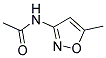 N1-(5-METHYL-3-ISOXAZOLYL)ACETAMIDE Struktur