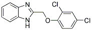 2-[(2,4-DICHLOROPHENOXY)METHYL]-1H-BENZIMIDAZOLE Struktur