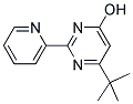 4-TERT-BUTYL-6-HYDROXY-2-(2-PYRIDYL)PYRIMIDINE Struktur