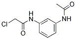 N-[3-(ACETYLAMINO)PHENYL]-2-CHLOROACETAMIDE Struktur