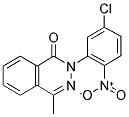 2-(5-CHLORO-2-NITROPHENYL)-4-METHYLPHTHALAZIN-1(2H)-ONE Struktur