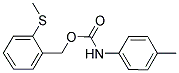 2-(METHYLSULFANYL)BENZYL N-(4-METHYLPHENYL)CARBAMATE Struktur