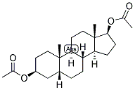 5-BETA-ANDROSTAN-3-BETA, 17-BETA-DIOL DIACETATE Struktur