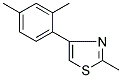 4-(2,4-DIMETHYLPHENYL)-2-METHYL-1,3-THIAZOLE Struktur