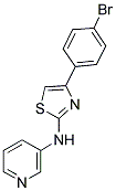 (4-(4-BROMOPHENYL)(2,5-THIAZOLYL))-3-PYRIDYLAMINE Struktur