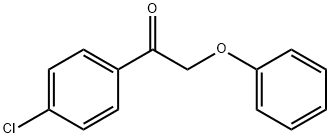 1-(4-CHLOROPHENYL)-2-PHENOXY-1-ETHANONE Struktur