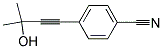 4-(3-HYDROXY-3-METHYL-1-BUTYNYL)BENZONITRILE Struktur
