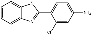 4-BENZOTHIAZOL-2-YL-3-CHLORO-PHENYLAMINE Struktur