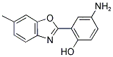 4-AMINO-2-(6-METHYL-BENZOOXAZOL-2-YL)-PHENOL Struktur