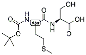 BOC-MET-SER-OH Struktur