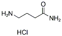 4-AMINOBUTYRAMIDE HYDROCHLORIDE Struktur