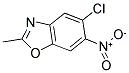 5-CHLORO-2-METHYL-6-NITRO-1,3-BENZOXAZOLE Struktur