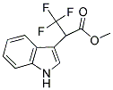 METHYL 3,3,3-TRIFLUORO-2-(1H-INDOL-3-YL)PROPANOATE Struktur