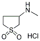 (1,1-DIOXO-TETRAHYDRO-1LAMBDA6-THIOPHEN-3-YL)-METHYLAMINE HYDROCHLORIDE Struktur