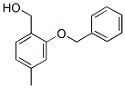 [2-(BENZYLOXY)-4-METHYLPHENYL]METHANOL Struktur