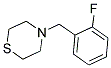 4-(2-FLUOROBENZYL)THIOMORPHOLINE Struktur